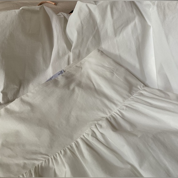 Rita Ora Primark White Maxi Skirt, 10, New - Picture 6 of 6